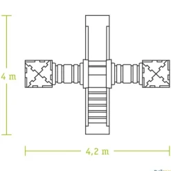 Italveneta Didattica Multijuego Cubic Toy I2000| Juegos Al Aire Libre|Juegos Al Aire Libre