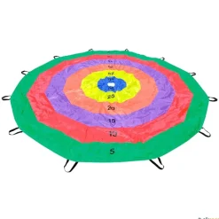 Elk Sport Paracaídas diana arcoíris| Juegos Cooperativos|Juegos Cooperativos