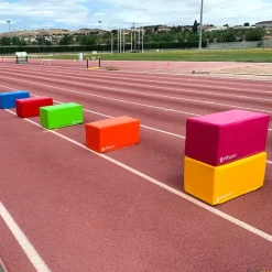 Elk Sport Paralelepípedos de espuma forrada cosida| Vallas Y Obstáculos|Formas Geométricas De Espuma