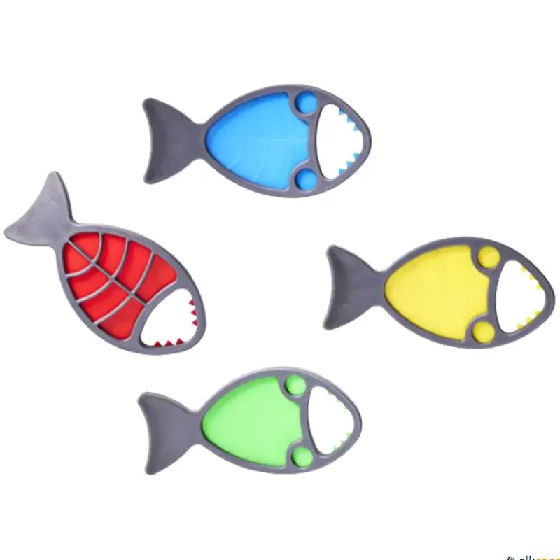 Gonge Peces hambrientos (4 unidades)| Motricidad Fina|Motricidad Fina