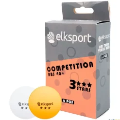 Elk Sport Pelotas tenis de mesa (6 unidades) | 3 Estrellas| Tenis De Mesa