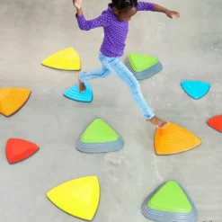 Gonge Piedra del río con muelle| Psicomotricidad|Equilibrio