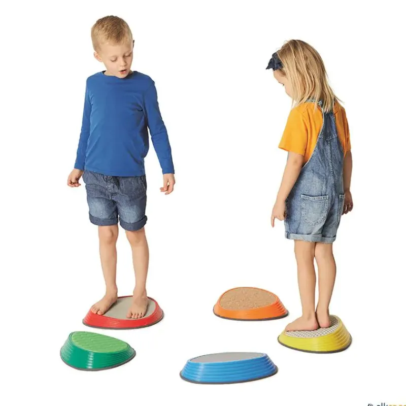 Gonge Piedras del río táctiles| Psicomotricidad|Juegos De Sensaciones Plantares Y Táctiles