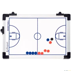 Elk Sport Pizarra magnética baloncesto | 45 x 30 cm| Pizarras Tácticas Deportivas|Baloncesto