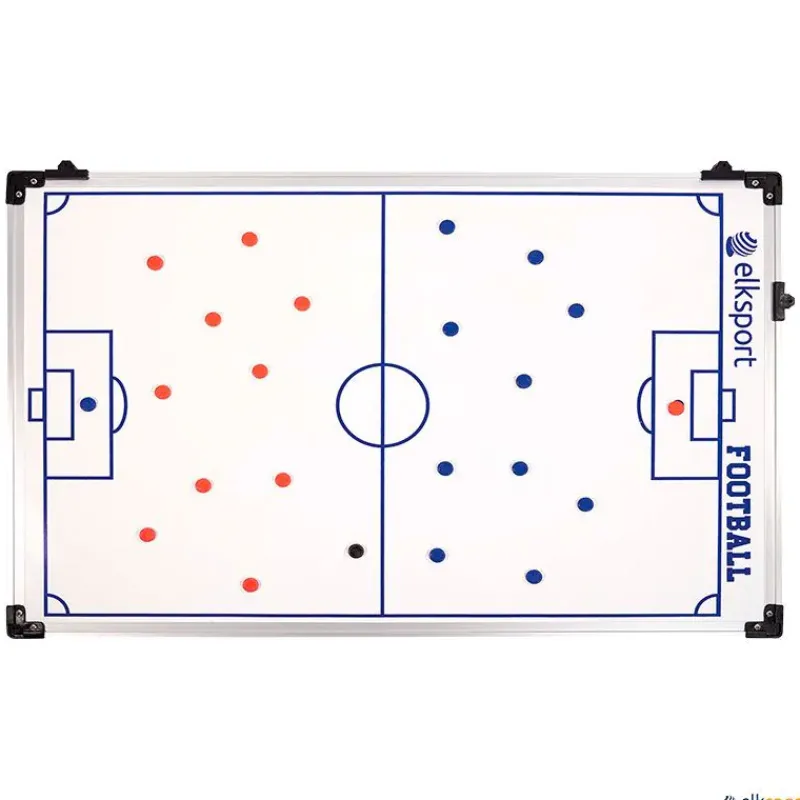 Elk Sport Pizarra magnética fútbol | 90 x 60 cm| Pizarras Tácticas Deportivas|Fútbol