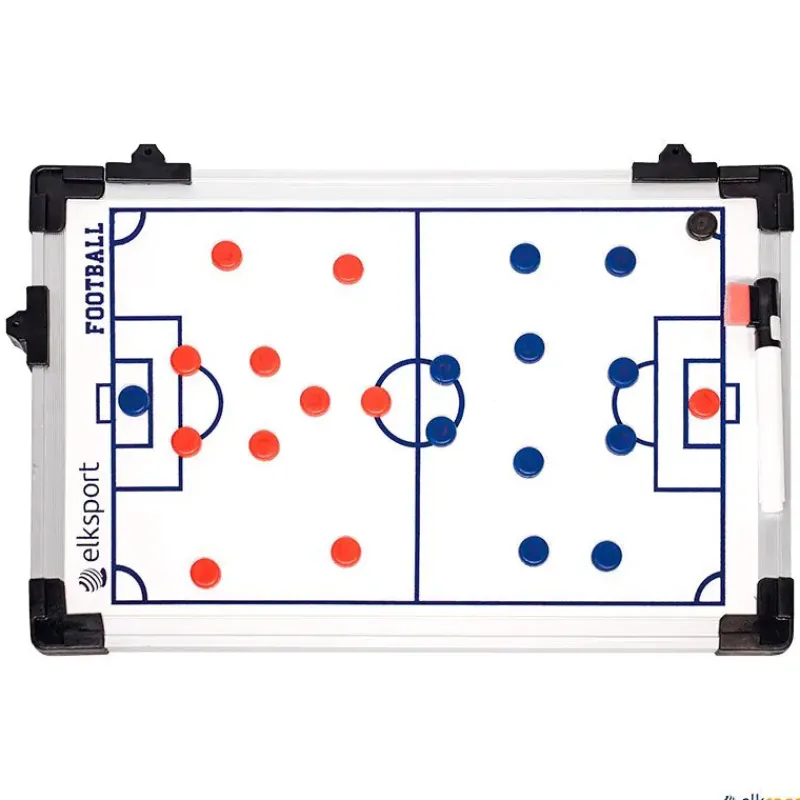 Elk Sport Pizarra magnética fútbol | 45 x 30 cm| Pizarras Tácticas Deportivas|Fútbol