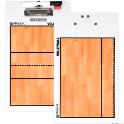 Elk Sport Pizarra táctica doble cara voleibol| Pizarras Tácticas Deportivas|Voleibol