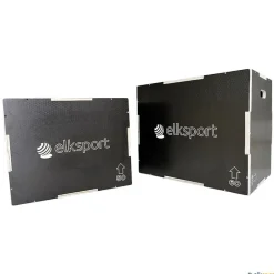 Elk Sport Plio Box de madera antideslizante| Pliometría|Plataformas De Salto