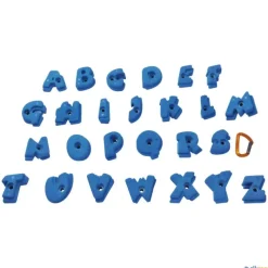 Entre-Prises Presas escalada infantiles alfabeto | 26 unidades| Escalada|Escalada