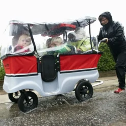 Winther Protector lluvia Turtle Kiddy Bus (6 plazas)| Triciclos|Triciclos Y Patinetes
