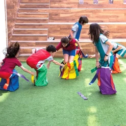 Elk Sport Sacos polivalentes con cintas (6 unidades)| Psicomotricidad|Cuerdas Para Saltar Y Saltadores