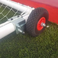 Sistema de transporte de porterías con ruedas neumáticas| Fútbol|Fútbol