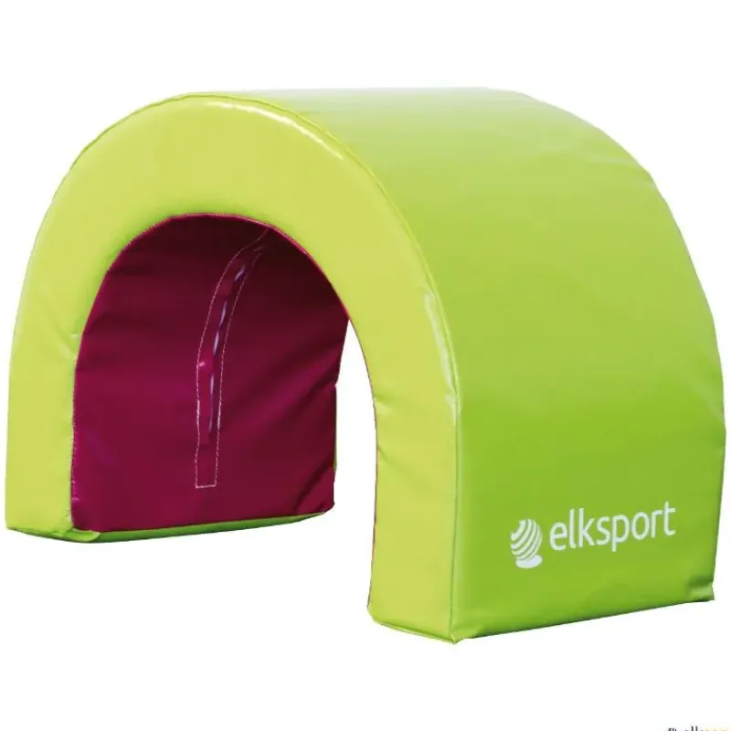 Elk Sport Túnel pequeño de espuma forrada cosida| Formas Geométricas De Espuma|Figuras Espuma Psicomotricidad