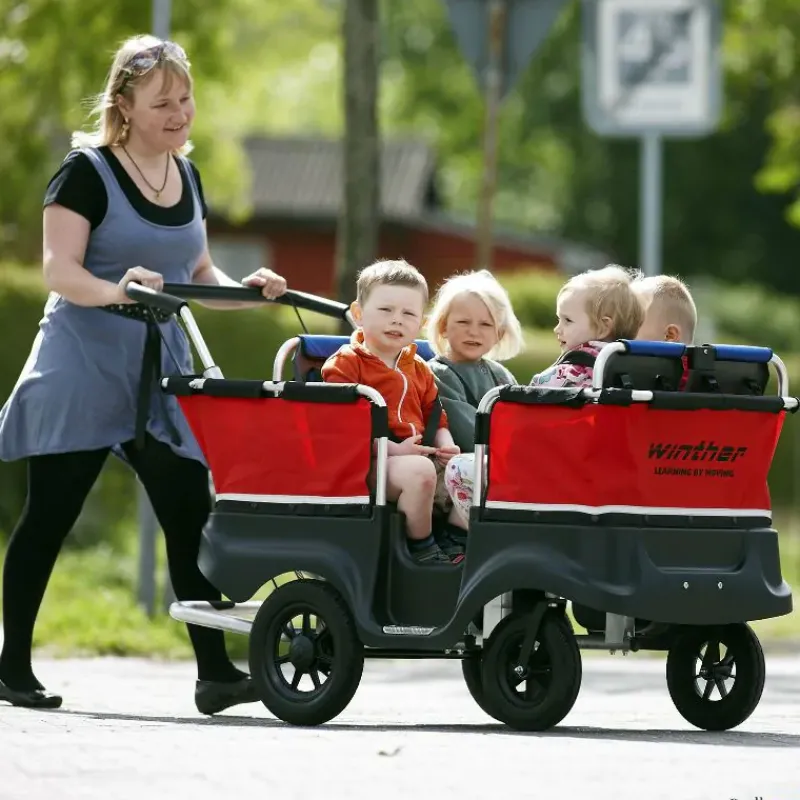 Winther Turtle Kiddy Bus (4 plazas)| Triciclos|Triciclos Y Patinetes