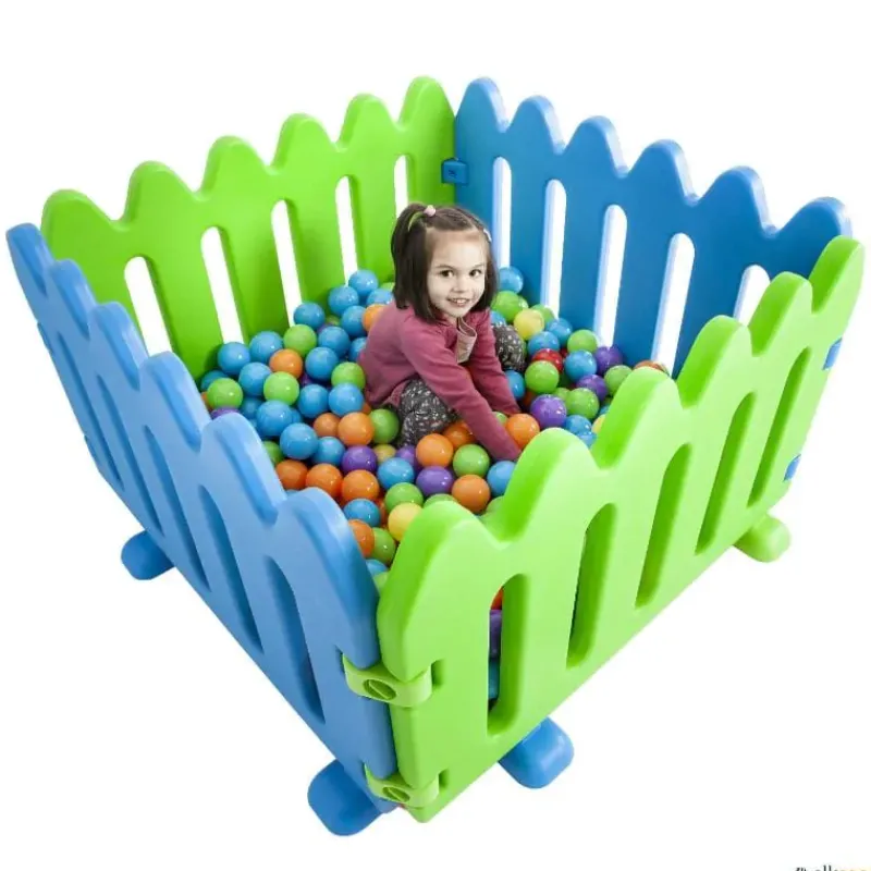 Vallas guardería plegables (4 unidades)| Mobiliario Infantil